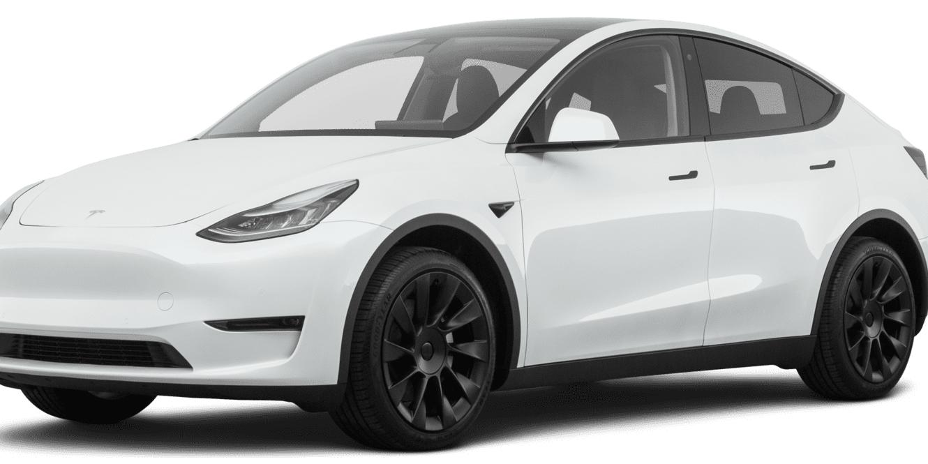 TESLA MODEL Y 2021 5YJYGDEE9MF106268 image